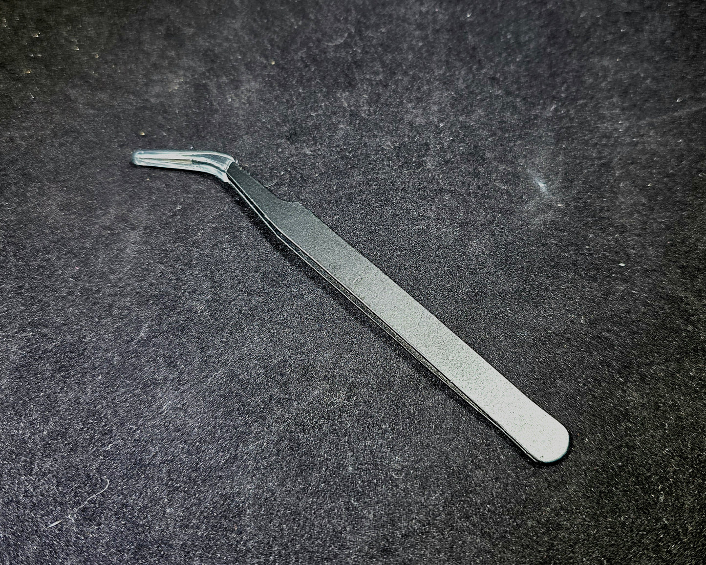 Stainless Steel Tweezers with Curved Point