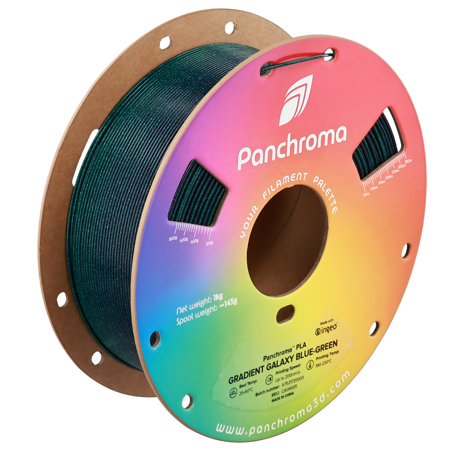 Panchroma Gradient Galaxy