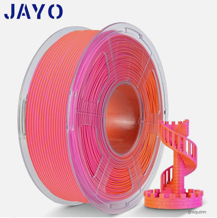 Jayo PLA Multi Color Dual/Tri/Quad Matte 1.75mm