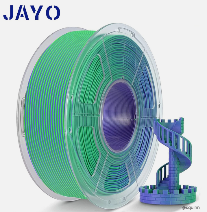 Jayo PLA Multi Color Dual/Tri/Quad Matte 1.75mm